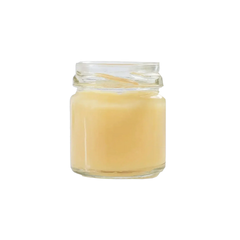Gelée Royale im Glas, frisches Bienenprodukt mit cremiger Konsistenz, hochwertiges Naturprodukt