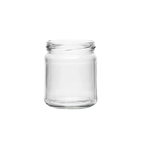 Leeres Honigglas 250 g (212 ml) mit TO 63 Gewinde – Abfüllglas für Honig und Imkereibedarf bei imker.ch